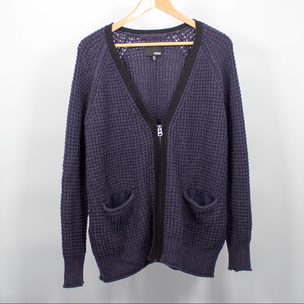 Alpaca Wool Cardigan | Wilfred Free | Medium